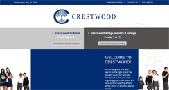 Desktop Screenshot of crestwood.on.ca